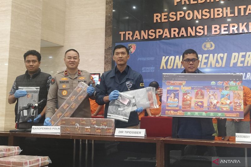 Polri Ungkap 198 Kasus Judi Daring dan Tangkap 247 Tersangka