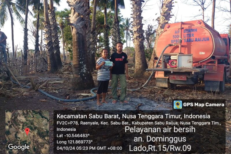 Warga Sabu Raijua Diimbau Hemat Air Bersih di Musim Kemarau