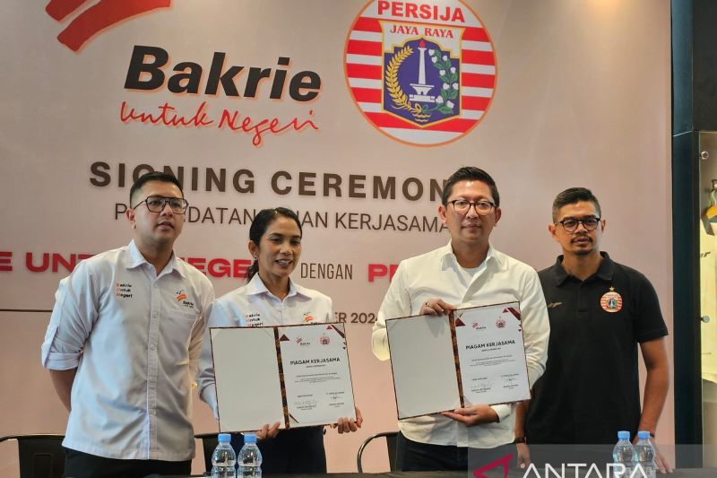 Persija Jakarta Jalin Kerja Sama Sponsorship dengan Bakrie untuk Negeri