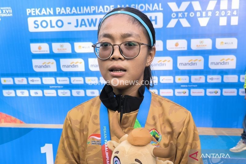 Mei Dista Afdarista Raih Emas di Peparnas 2024 Setelah Cedera