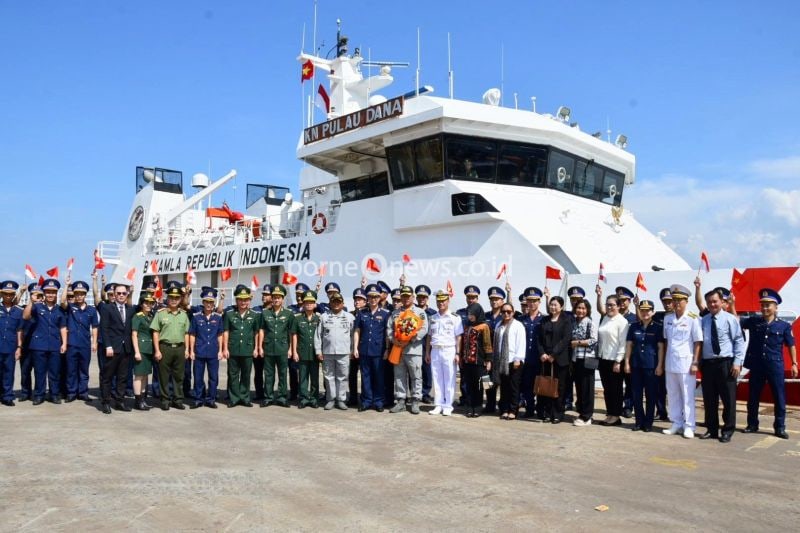 KN Pulau Dana-323 Kunjungi Vietnam untuk Perkuat Kerjasama Maritim