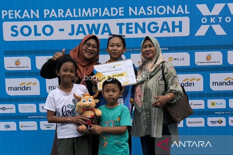 Dukungan Ibu Memotivasi Kirana Larassati Raih Medali Emas Peparnas