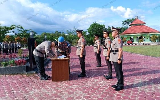 Kapolsek Sepang dan Rungan Berganti