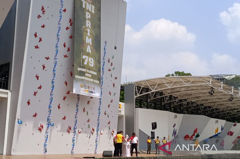 Kejuaraan Panjat Tebing Panglima TNI Cup 2024 di Jakarta, 321 Atlet Berpartisipasi