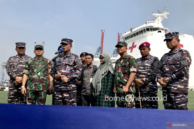 TNI AL Lepas KRI WSH-991 untuk Misi Diplomasi ke Pasifik Selatan