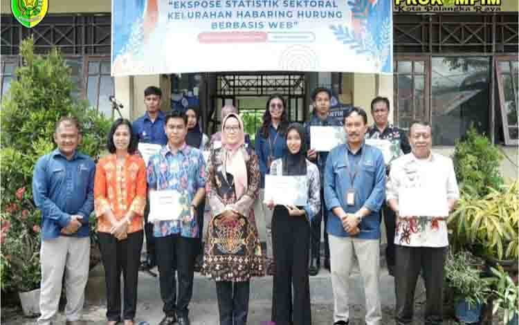 Kelurahan Habaring Hurung Jadi Contoh Cinta Statistik