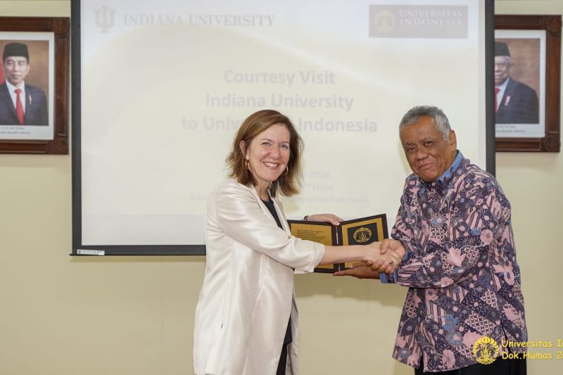 Universitas Indonesia Lakukan Kolaborasi Pendidikan dengan Indiana University