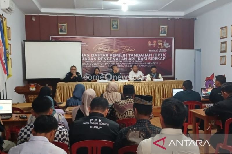 KPU Rejang Lebong Siapkan Pelayanan Pindah Lokasi Memilih 2024