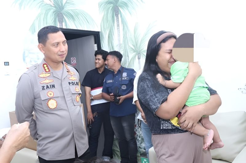 Ibu Korban Bayi Dijual Ucapkan Terima Kasih kepada Polri