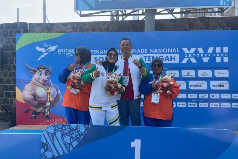 Siti Nuraisyah Asikin Persembahkan Emas untuk Sumut di Peparnas 2024