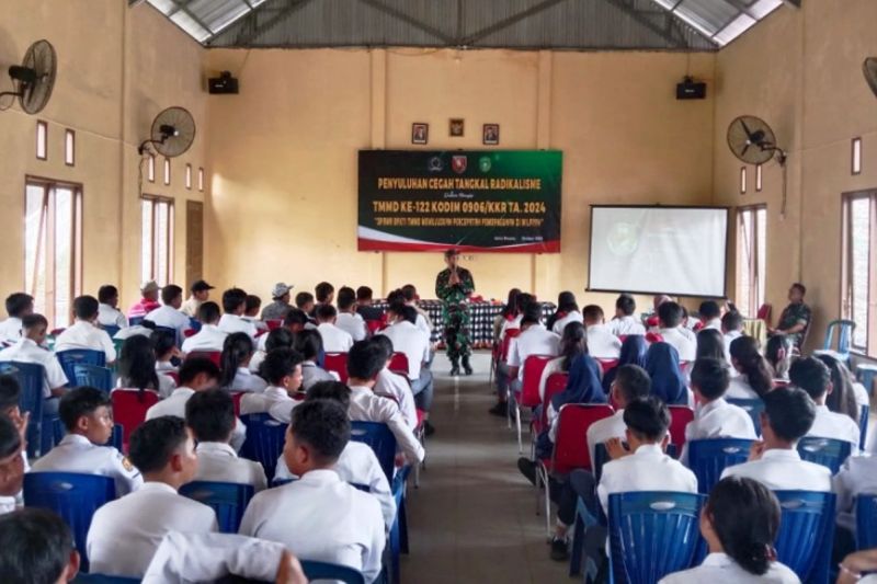 Kodim Kukar Lakukan Pencegahan Radikalisme di Kalangan Pelajar
