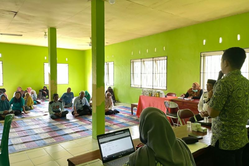 Sosialisasi program Prolanis kepada masyarakat Natuna pada Rabu (9/10/2024). ANTARA/HO-BPJS Kesehatan Natuna