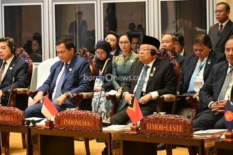 Wapres Ma'ruf Amin Soroti Hukum Internasional dan Krisis Myanmar dalam KTT ASEAN