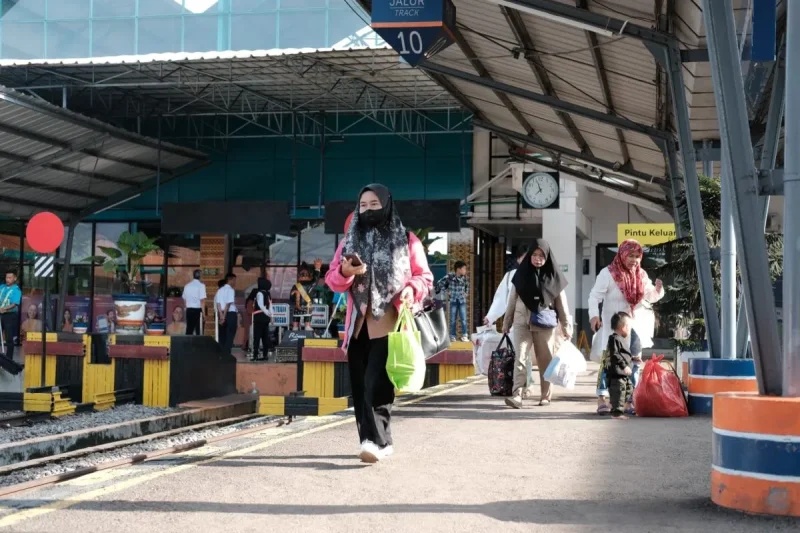 KAI Palembang Catat Peningkatan Penumpang dan Angkutan Barang