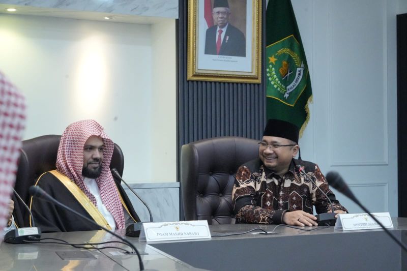 Kunjungan Grand Imam Masjid Nabawi Perkuat Hubungan RI-Saudi