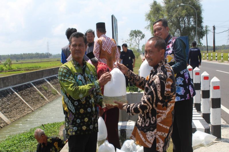 Dinas Kelautan Kulon Progo Salurkan 10.000 Benih Ikan Lokal