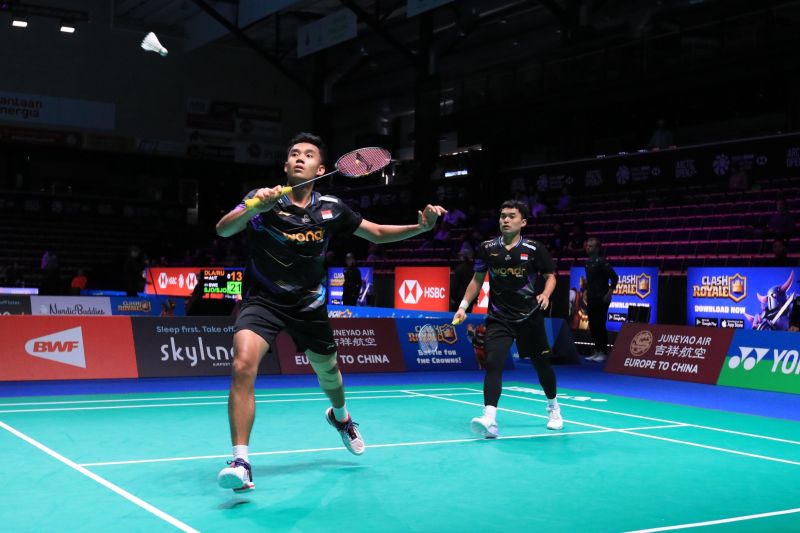 Ganda Putra dan Ginting Terhenti di Arctic Open 2024