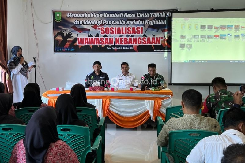 Pemkab Natuna Selenggarakan Sosialisasi Wawasan Kebangsaan di Pulau Tiga Barat
