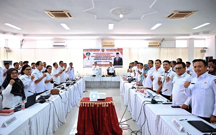 Pemprov Kalteng Berusaha Tingkatkan Kapasitas Pengelolaan Informasi Pembangunan