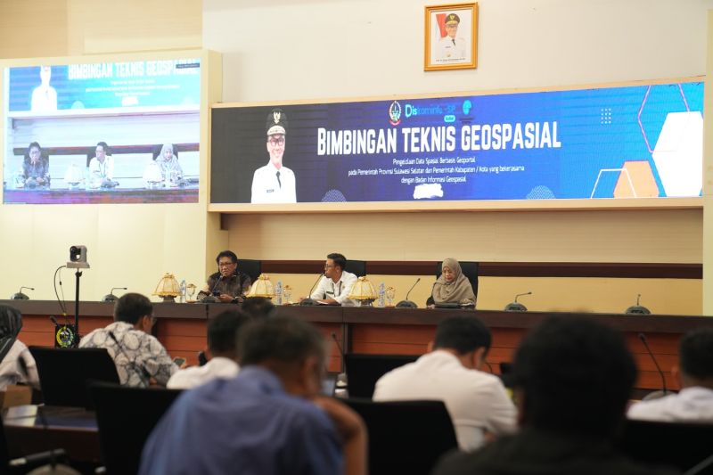 Penguatan Jaringan Informasi Geospasial di Sulawesi Selatan melalui Bimbingan Teknis