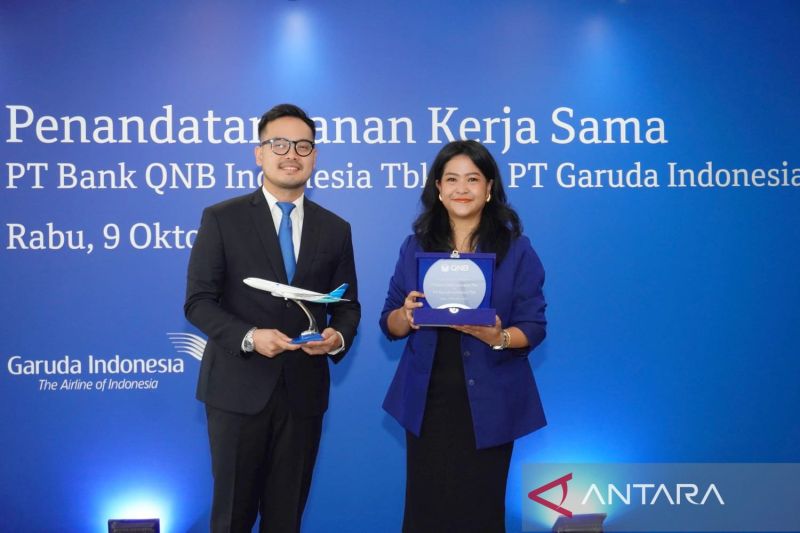 Kolaborasi Bank QNB dan Garuda Indonesia Tingkatkan Wealth Management