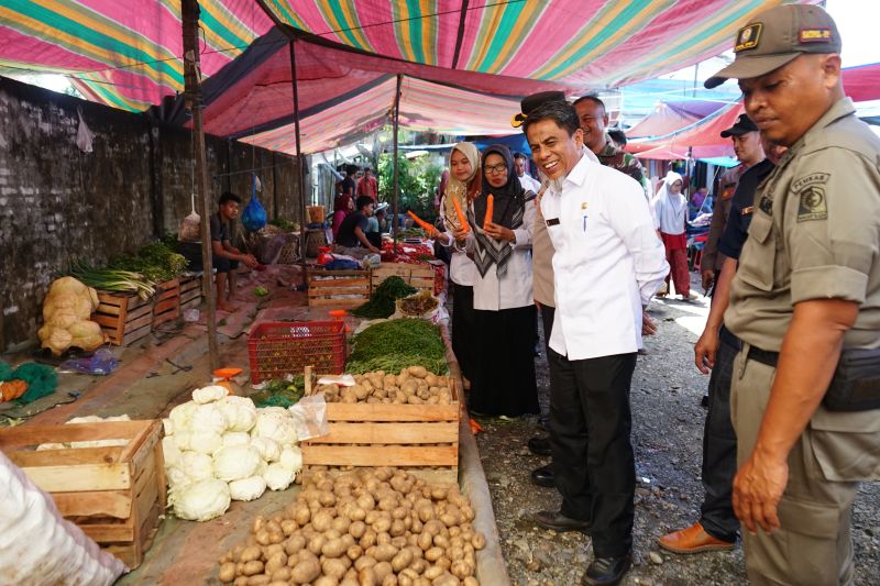 Pemerintah Nagan Raya Lakukan Sidak Pasar Jelang Maulid Nabi
