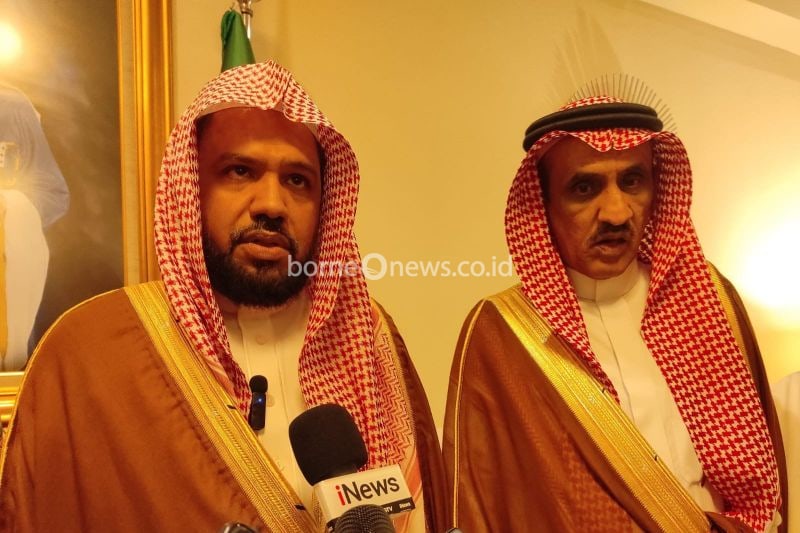 Dubes Faisal Jamuan Makan Malam Bersama Imam Besar Masjid Nabawi