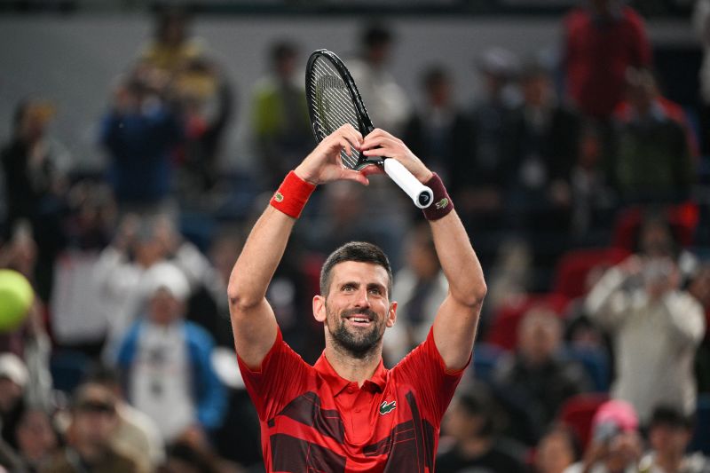 Djokovic Melaju ke Perempat Final Shanghai Masters untuk Kesepuluh Kali