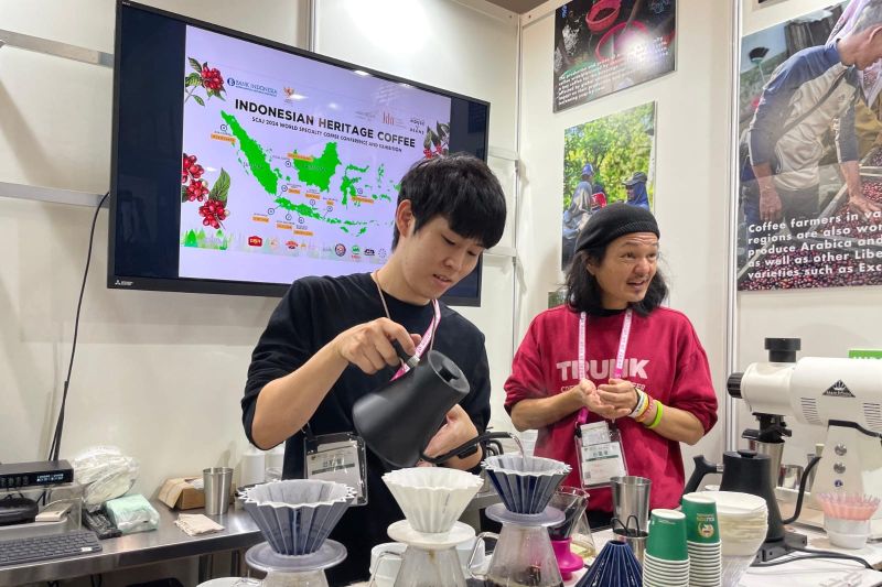Paviliun Indonesia Perkuat Pangsanya di Pasar Kopi Jepang
