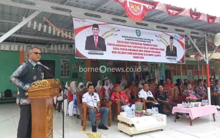 Pemkab Kotim Cegah Penyalahgunaan Narkotika di Lingkungan Pelajar Melalui Sosialisasi P4GN