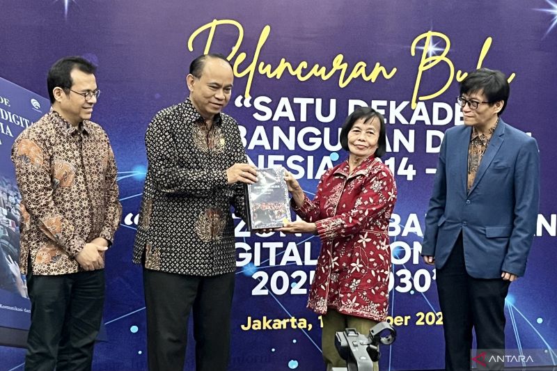 Peluncuran Buku Pembangunan Digital oleh Menkominfo Budi Arie