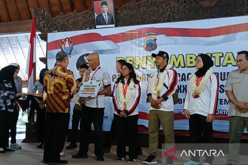 KONI Temanggung Berikan Bonus untuk Atlet Berprestasi di PON XXI