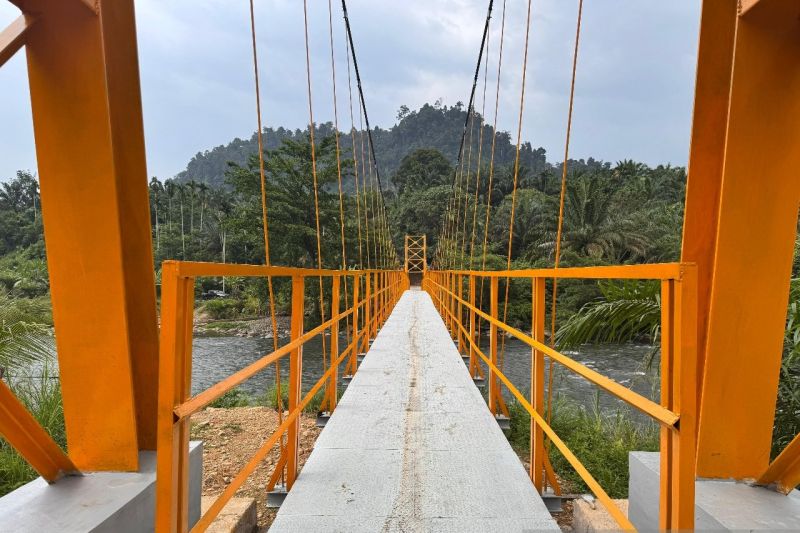 Pembangunan Jembatan Baru di Pesisir Selatan Tingkatkan Mobilitas Masyarakat