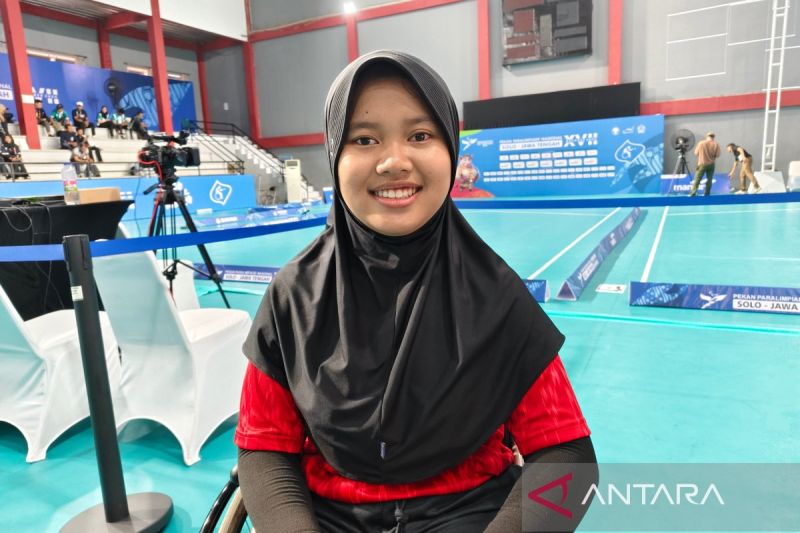 Chaniifatul Mukarromah Raih Medali Emas Pertama di Peparnas XVII