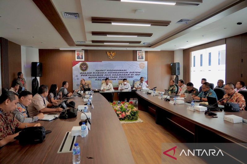 Kemenko Polhukam Bahas Strategi Pertahanan Ibu Kota Nusantara