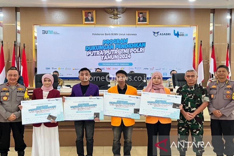 Dukungan PT ASABRI untuk Pendidikan Putra-Putri TNI-Polri