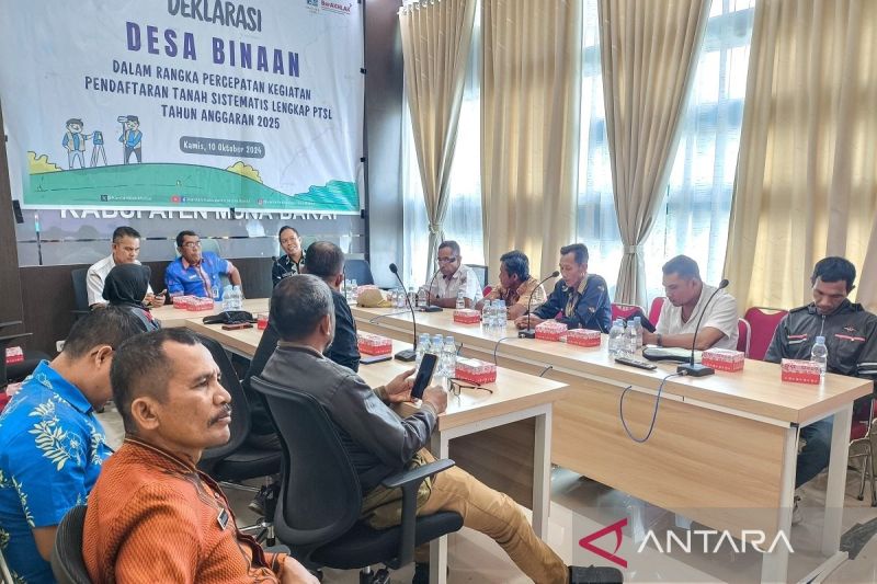 Deklarasi PTSL 2025 di Muna Barat, BPN Targetkan 1500 Sertifikat
