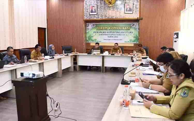 Forum Pemangku Kepentingan Utama Gelar Pertemuan, Ini yang Dibahas