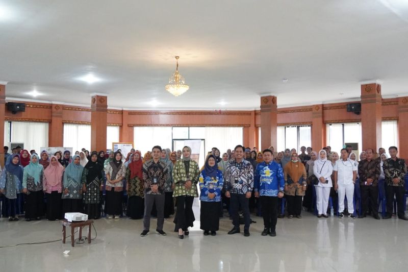 Asisten Bidang Administrasi Umum Setda OKI Nursulah saat sosialisasi Program Tapera, di Kayuagung, Kamis (10/10/2024). (ANTARA/HO-Pemkab OKI)