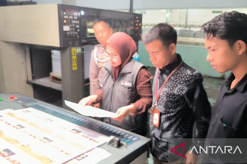 Bawaslu Kota Bima Awasi Pencetakan Surat Suara Pilkada 2024