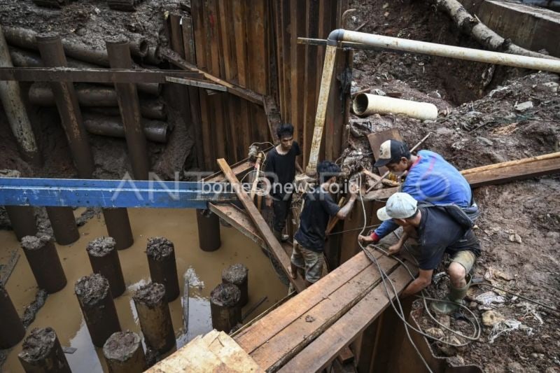 Pemkot Jakarta Selatan Bangun Rumah Pompa Atasi Banjir di Tebet