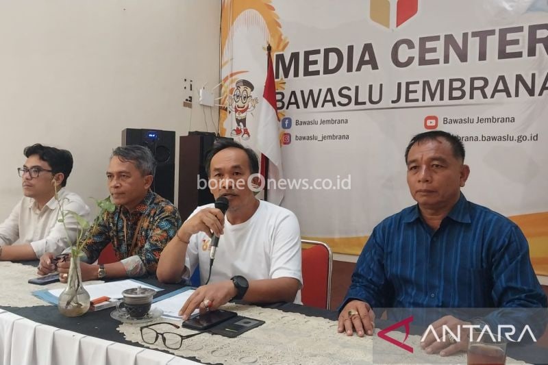 Bawaslu Jembrana Tutup Kasus Perusakan Alat Peraga Kampanye