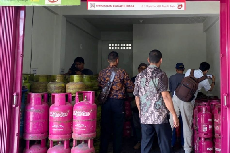Pemerintah Aceh dan Pertamina Cek Pangkalan Gas Bersubsidi