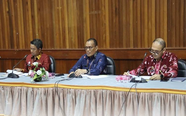 Pj Sekda Seruyan Pimpin Rapat Konsolidasi Kesesuaian Kegiatan Pemanfaatan Ruang
