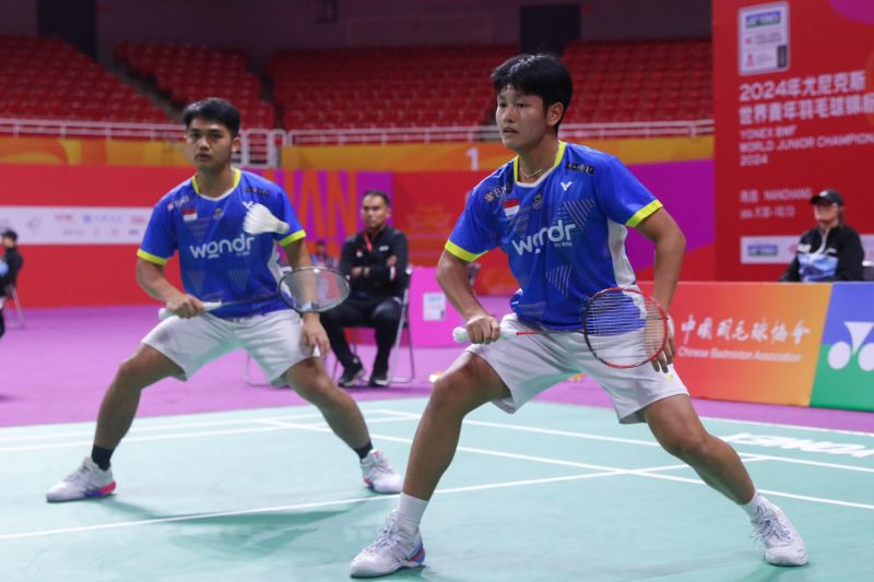 Dexter dan Wahyu Melaju ke Perempat Final Kejuaraan Dunia Junior