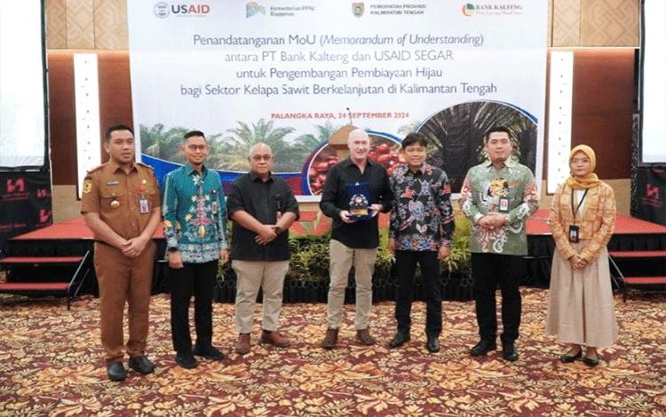 Bank Kalteng dan USAID SEGAR Kolaborasi untuk Pembiayaan Hijau di Sektor Kelapa Sawit