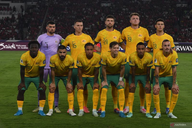 Australia Raih Kemenangan Pertama di Kualifikasi Piala Dunia 2026