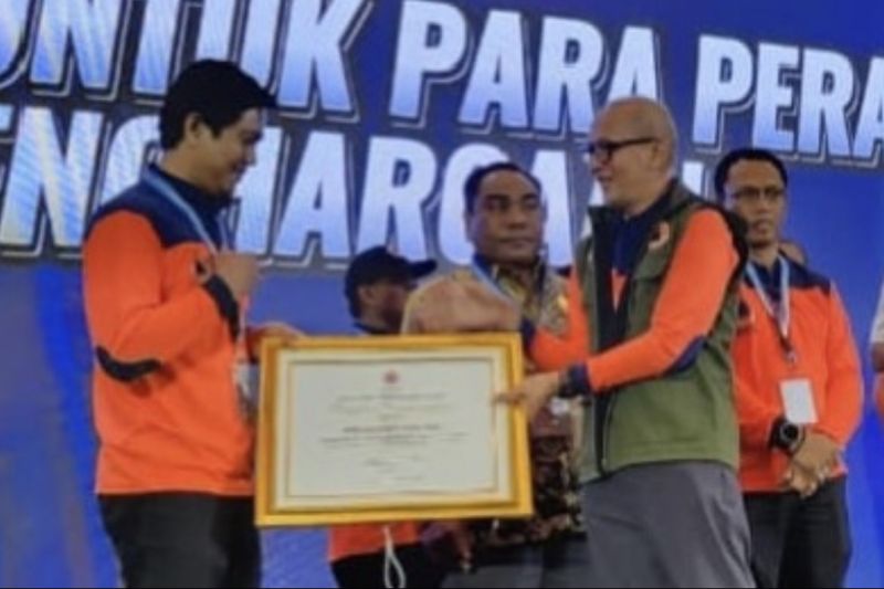 BPBD Nagan Raya Raih Penghargaan Terbaik dari BNPB Pusat