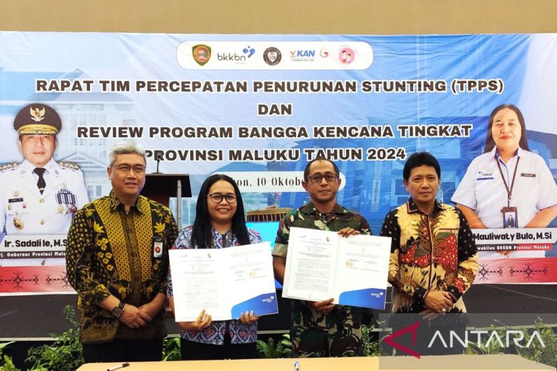 Pemprov Maluku Optimalkan Program Bangga Kencana Tekan Stunting