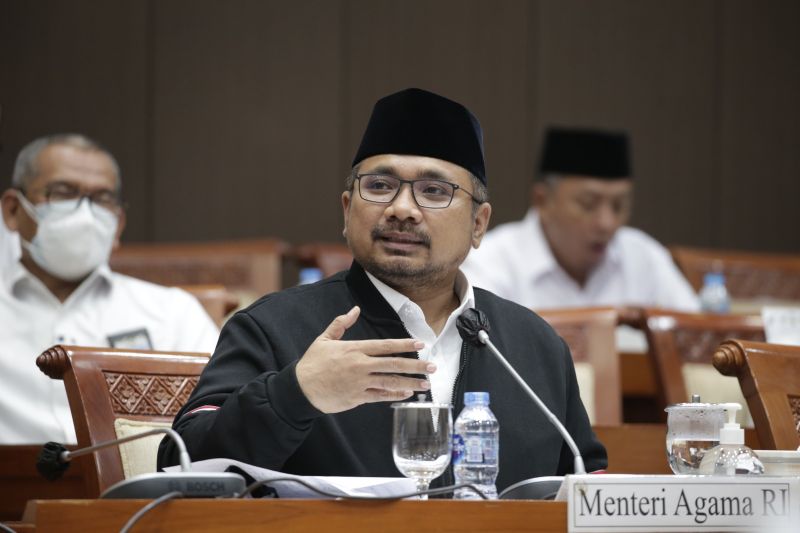 Menteri Agama Yaqut Cholil Qoumas. (ANTARA/HO-Kemenag)